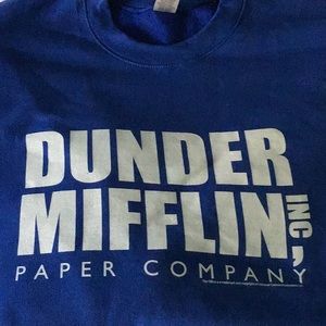 Graphic long sleeve sweatshirt Dunder Mifflin